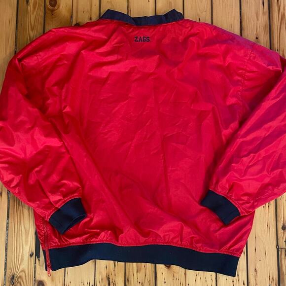Vintage 1990s-Y2K Gonzaga Bulldogs Embroidered Lightweight Bomber Jacket Large - Picture 4 of 4